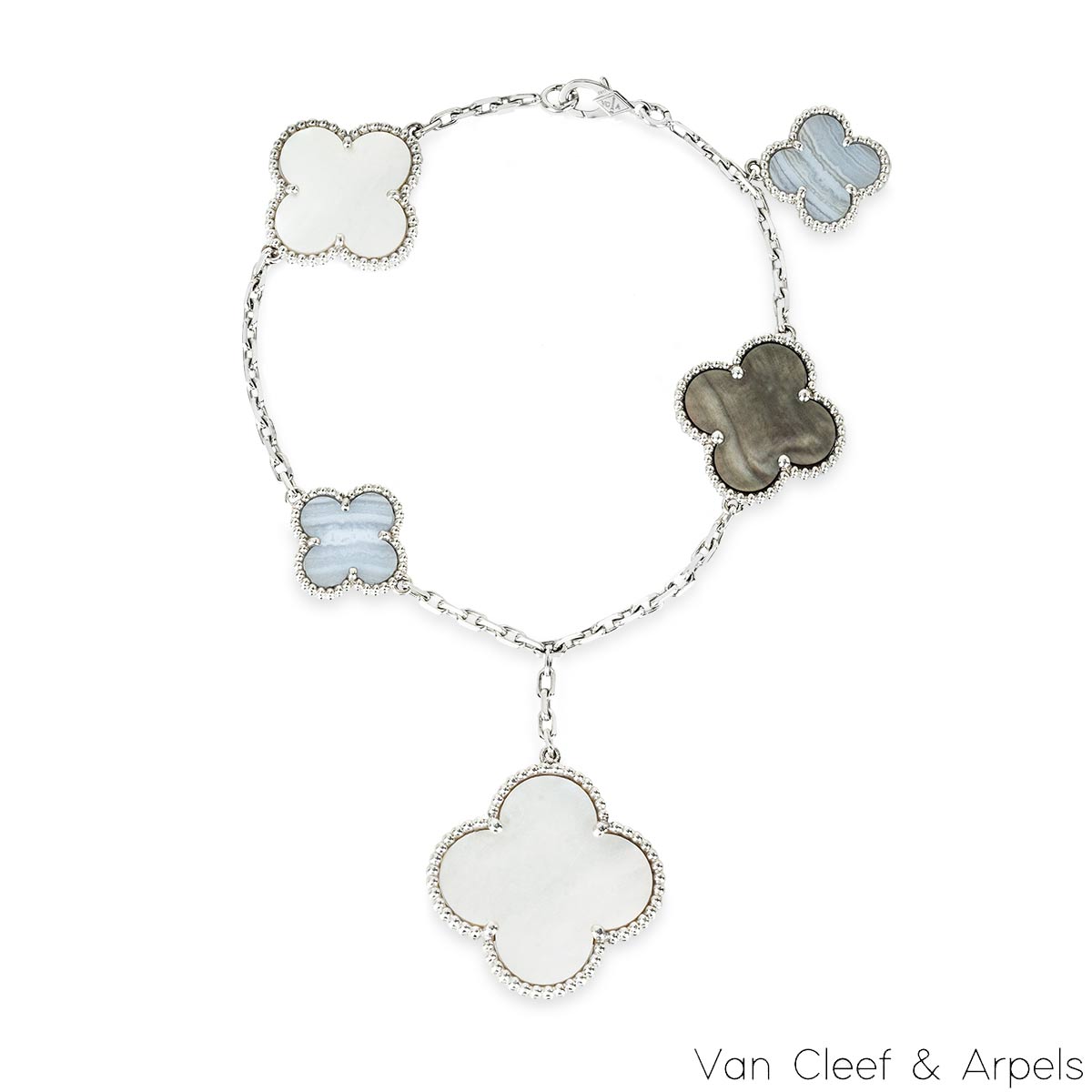 Van Cleef & ArpelsWhite Gold Magic Alhambra BraceletVCARL62400